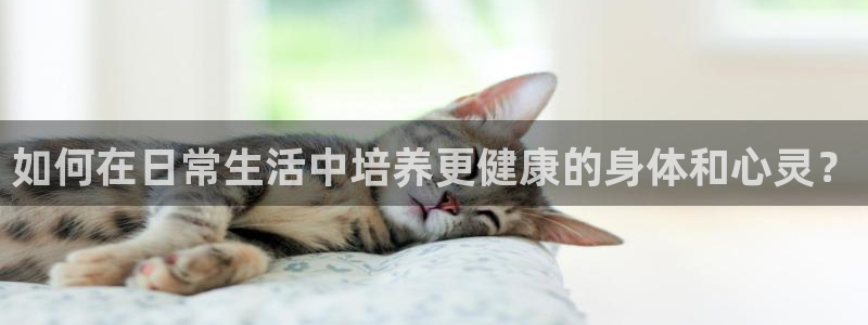 中欧体育网页登录：如何在日常生活中培养更健康的身体和心灵？