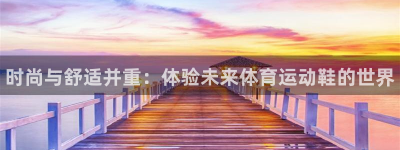 中欧体育平台：时尚与舒适并重：体验未来体育运动鞋的世界